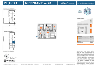 Mieszkanie w inwestycji: Piasta Towers bud. 86 i 86A