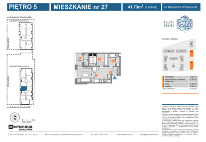 Mieszkanie w inwestycji: Piasta Towers bud. 86 i 86A