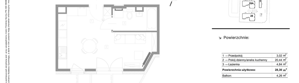 Mieszkanie w inwestycji: Strzelców 28
