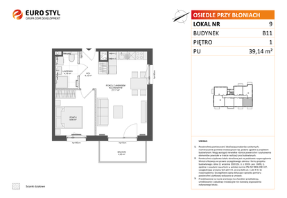 Mieszkanie w inwestycji: Osiedle Przy Błoniach 3 etap IV