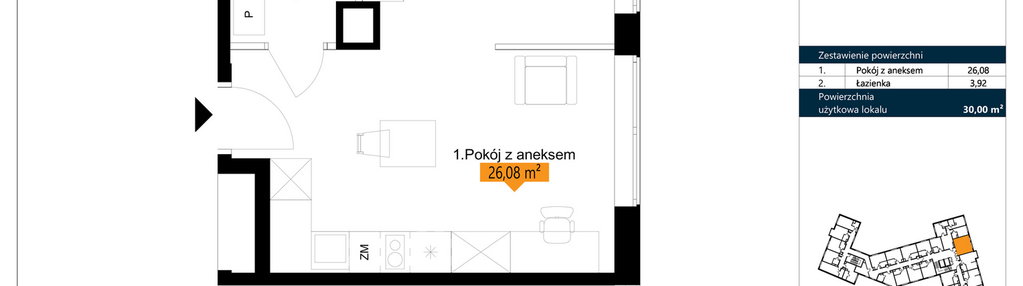Mieszkanie w inwestycji: ŁACINA SPOT
