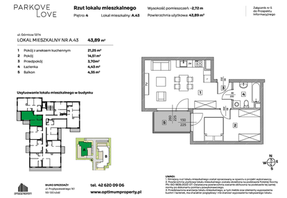 Mieszkanie w inwestycji: Parkove Love