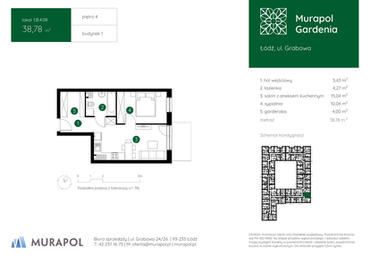Mieszkanie w inwestycji: Murapol Gardenia