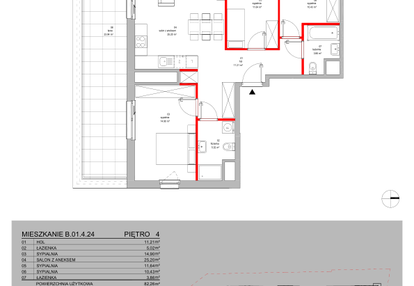 Mieszkanie w inwestycji: Warszawska 58A