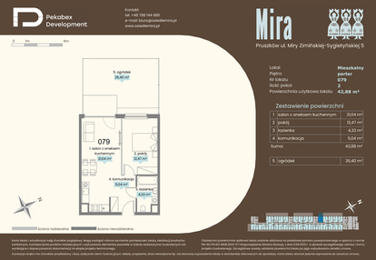 Mieszkanie w inwestycji: Mira
