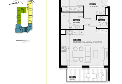 Mieszkanie w inwestycji: Apartamenty Północna etap II