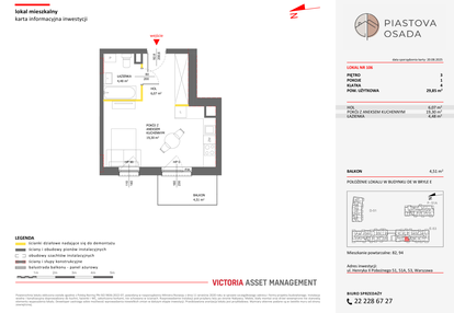 Mieszkanie w inwestycji: Piastova Osada