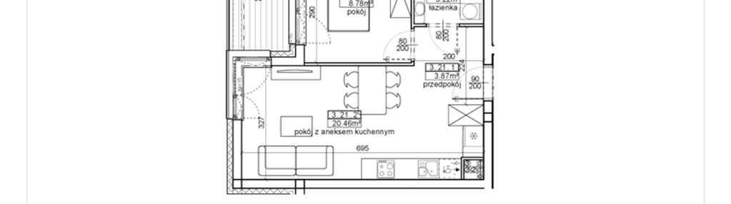 Mieszkanie w inwestycji: Wave etap II