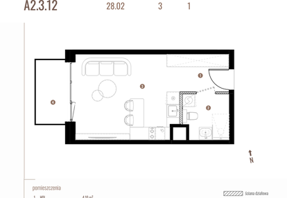 Mieszkanie w inwestycji: Belg Apartamenty etap II