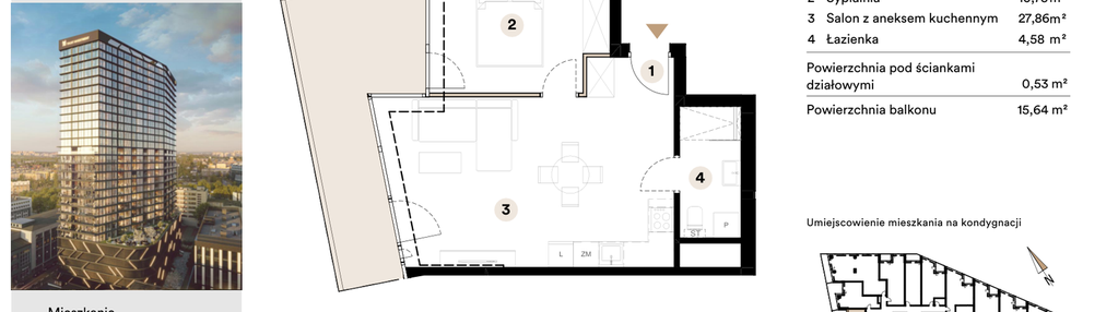 Mieszkanie w inwestycji: O27 Apartamenty Opolska