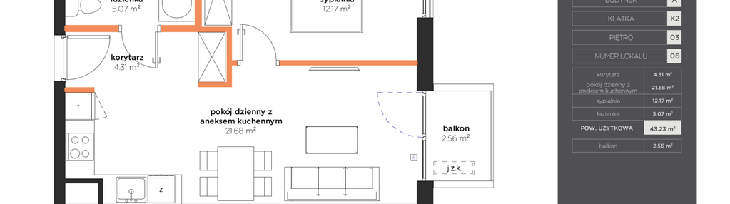 Mieszkanie w inwestycji: Nowe Żerniki to KOSMOS