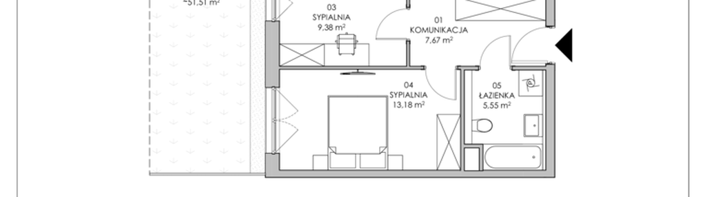 Mieszkanie w inwestycji: Skwer Harmonia II