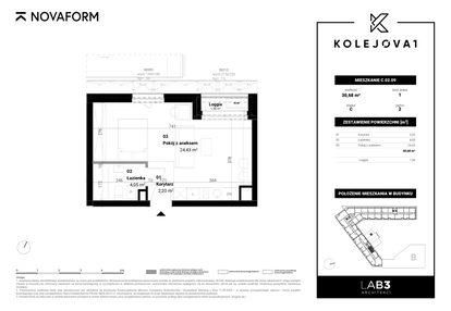 Mieszkanie w inwestycji: Kolejova 1