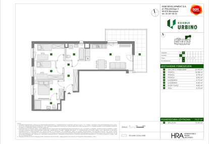 Mieszkanie w inwestycji: Osiedle Urbino etap 4.1