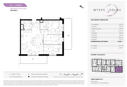 Mieszkanie w inwestycji: Wyspa Solna Etap III, budynek A