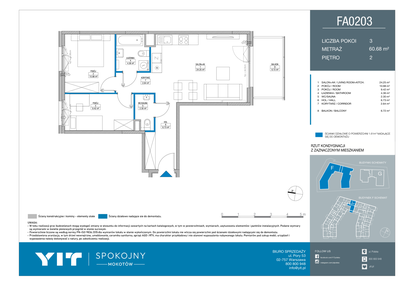 Mieszkanie w inwestycji: Spokojny Mokotów etap II