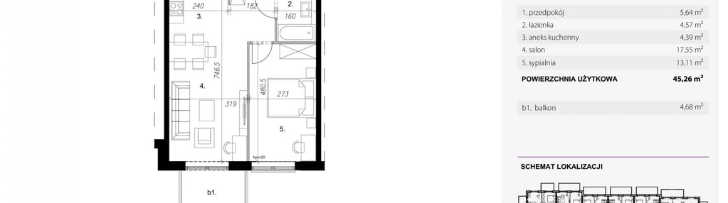 Mieszkanie w inwestycji: Wyspa Solna Etap III, budynek A