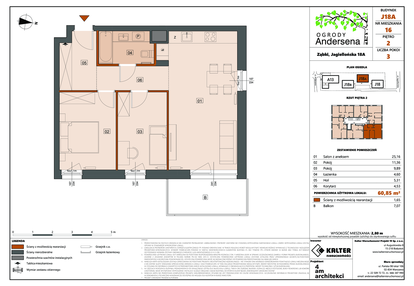 Mieszkanie w inwestycji: Ogrody Andersena