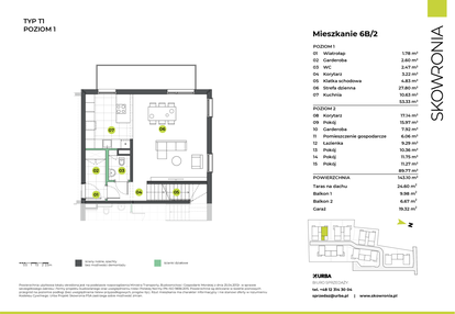 Mieszkanie w inwestycji: Skowronia