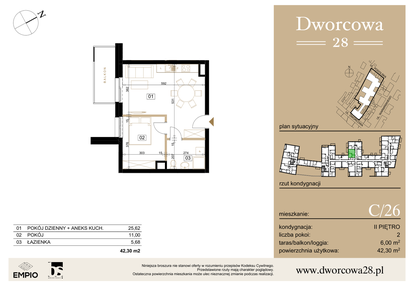 Mieszkanie w inwestycji: Dworcowa 28