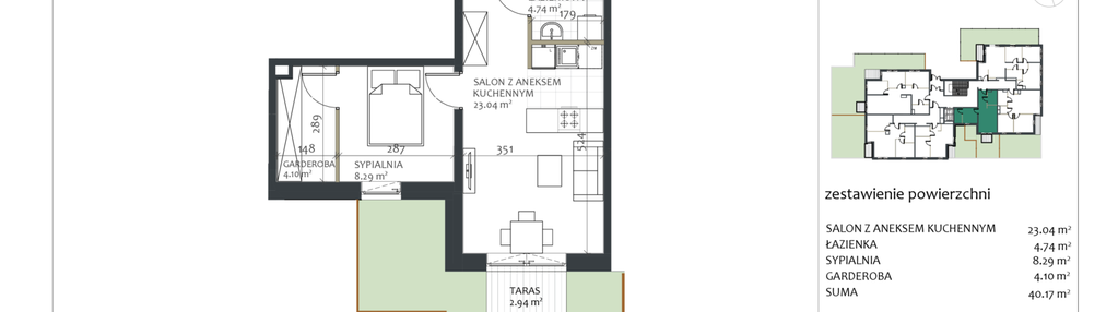 Mieszkanie w inwestycji: Sosnovia