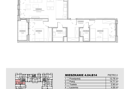Mieszkanie w inwestycji: Ogrody Andersa III