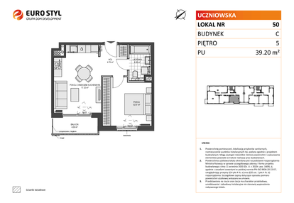 Mieszkanie w inwestycji: Przystań Brzeźno etap 1.2