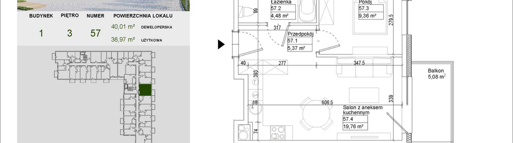 Mieszkanie w inwestycji: Aleja Mickiewicza