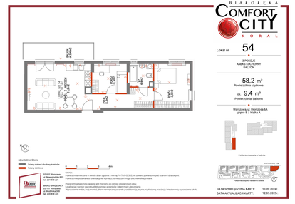 Mieszkanie w inwestycji: Comfort City Koral