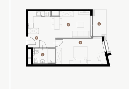 Mieszkanie w inwestycji: Tuwima Apartments