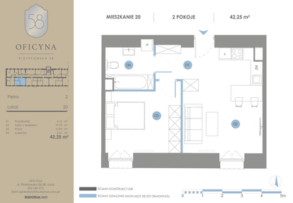 Mieszkanie w inwestycji: Oficyna - mieszkania
