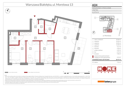 Mieszkanie w inwestycji: Przystań Żerań