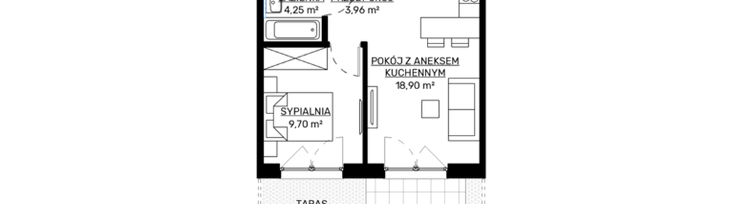 Mieszkanie w inwestycji: KWADRAT etap 2