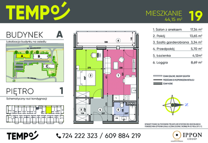 Mieszkanie w inwestycji: Osiedle TEMPO