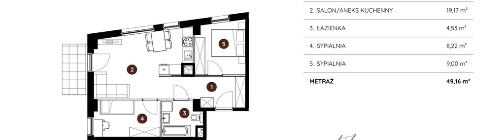 Mieszkanie w inwestycji: Murapol RiverSide
