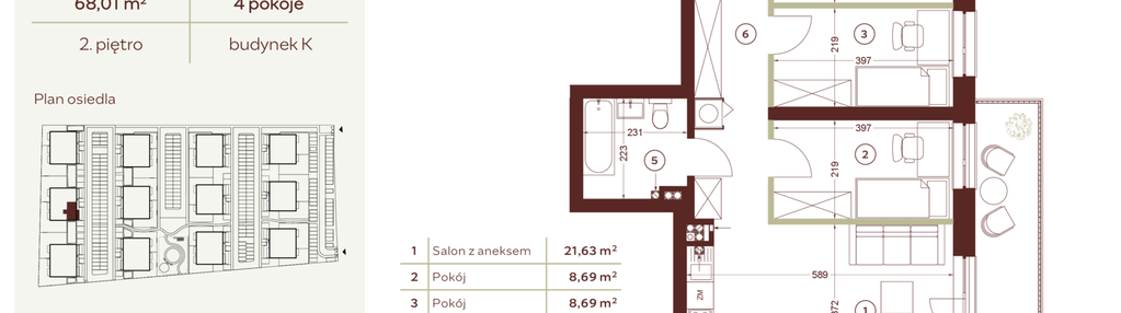 Mieszkanie w inwestycji: Sereno Park