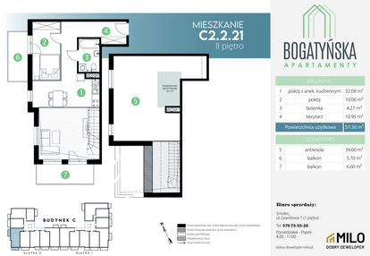 Mieszkanie w inwestycji: Bogatyńska Apartamenty etap 3
