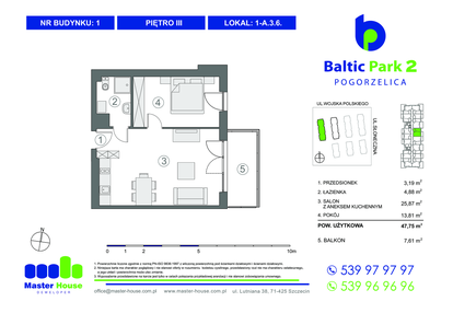 Mieszkanie w inwestycji: Baltic Park 2 Pogorzelica bud. 1 i 2