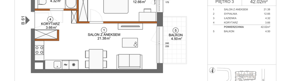 Mieszkanie w inwestycji: Apartamenty Rusałki