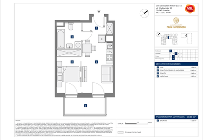 Mieszkanie w inwestycji: Apartamenty Park Matecznego Etap 2