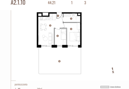 Mieszkanie w inwestycji: Belg Apartamenty etap II