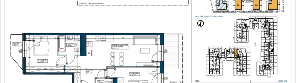 Mieszkanie w inwestycji: Osiedle Hemara - etap III bud. 2 i 3