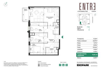 Mieszkanie w inwestycji: Entre
