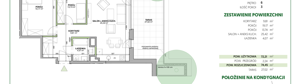 Mieszkanie w inwestycji: Leśna Sonata