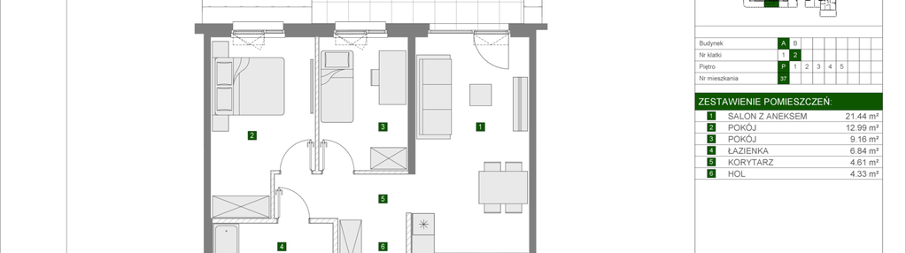 Mieszkanie w inwestycji: Osiedle Urbino etap 4.1
