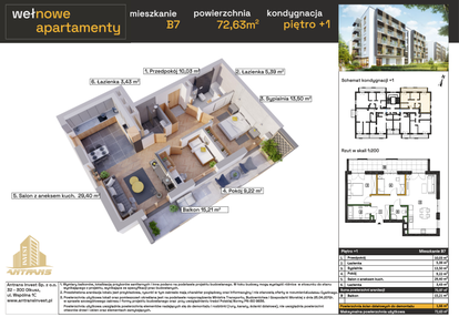 Mieszkanie w inwestycji: Osiedle Wełnowe Apartamenty