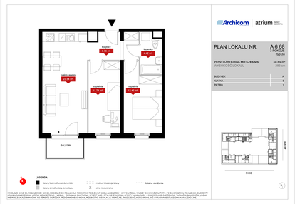 Mieszkanie w inwestycji: Atrium - Nowy Szczepin