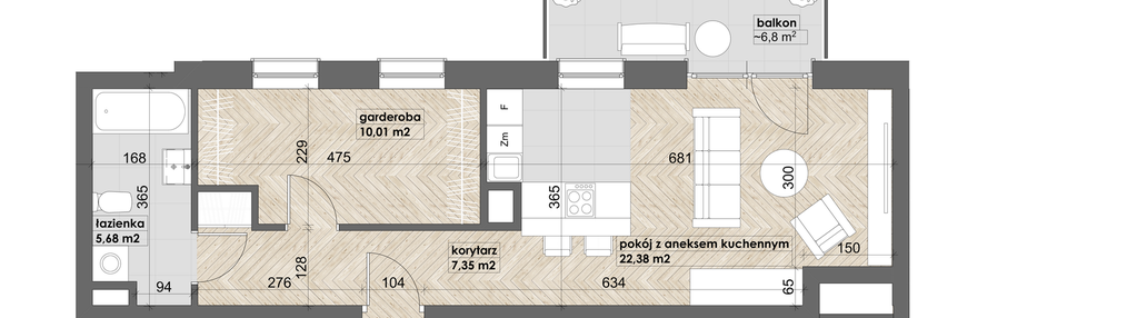 Mieszkanie w inwestycji: Apartamenty Śródmieście