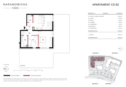 Mieszkanie w inwestycji: Naramowicka 100