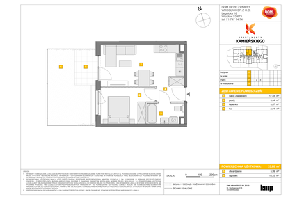 Mieszkanie w inwestycji: Apartamenty Kamieńskiego